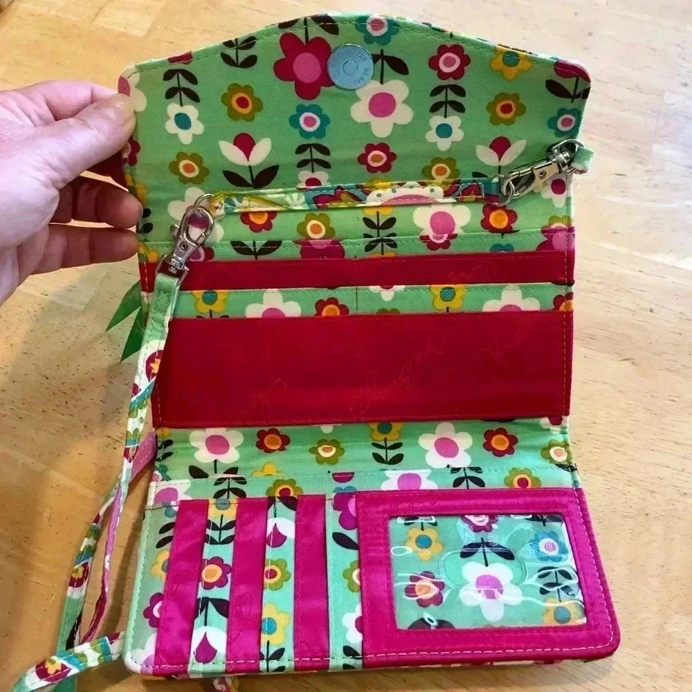 Vera Bradley Tutti Frutti Crossbody Wallet - Picture 4 of 10
